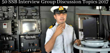 50 SSB Interview Group Discussion Topics 2017