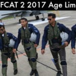 AFCAT 2 2017 Age Limits
