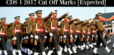 CDS 1 2017 Cut Off Marks [Expected]