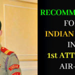 RECOMMENDED FOR INDIAN ARMY IN 1st ATTEMPT AIR-16