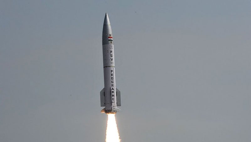 exo-atomospheric interceptor missile
