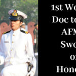 woman Sword of Honour!