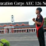 Army Education Corps AEC 126 Notification