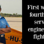 First woman fourth line service engineer for fighters