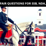 CURRENT AFFAIR QUESTIONS FOR SSB, NDA, CDS, AFCAT