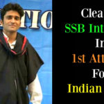 Cleared SSB Interview In 1st Attempt For Indian Army