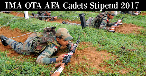 IMA OTA AFA Cadets Stipend 2017