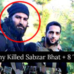 Indian Army Killed Sabzar Bhat