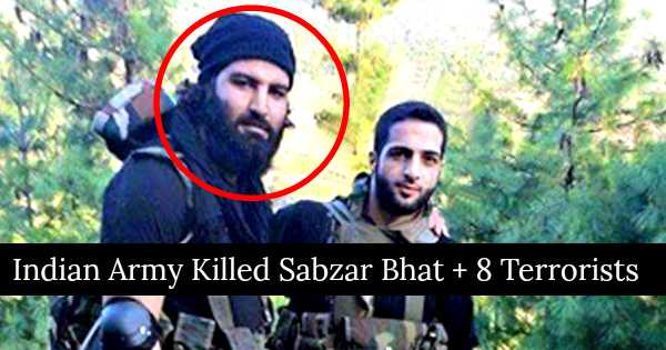 Indian Army Killed Sabzar Bhat