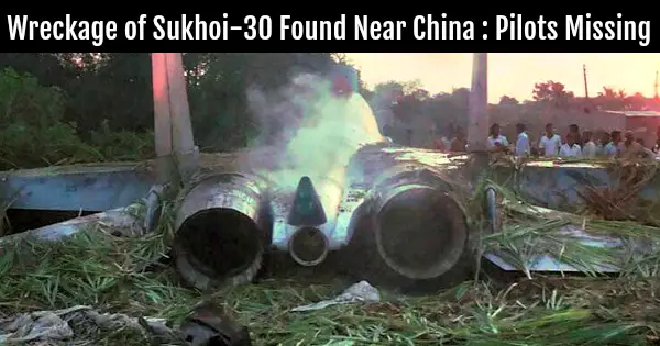 Wreckage of Sukhoi-30 Found Near China Pilots Missing