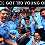 AIR FORCE GOT 120 YOUNG OFFICERS