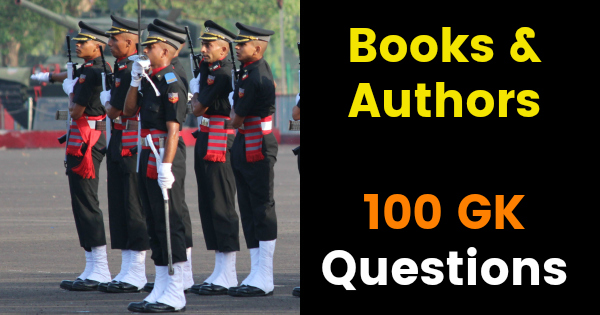 Books & Authors 100 GK Questions