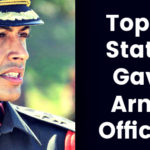 Top 10 States Gave Army Officers
