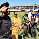 army officer saluting