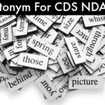 100 Antonym For CDS NDA AFCAT