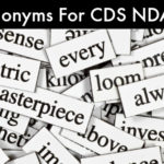 100 Synonyms For CDS NDA AFCAT