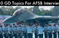 50 GD Topics For AFSB Interview
