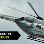 IAF DHRUV CHOPPER GOES MISSING