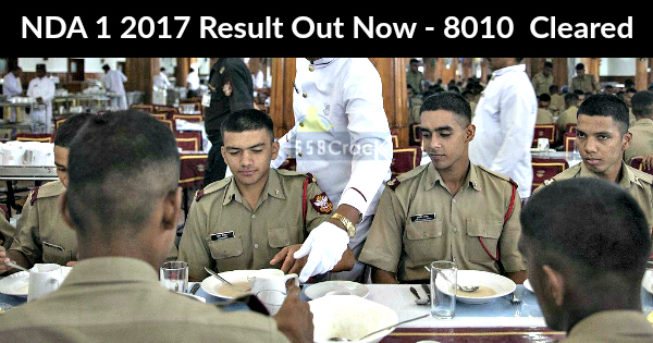 NDA 1 2017 Result Out Now - 8010 Cleared