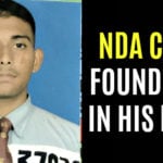 NDA CADET FOUND DEAD IN HIS ROOM