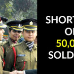 SHORTAGE OF 50,000 SOLDIERS