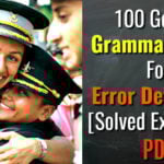 100 Golden Grammar Rules For Error Detection