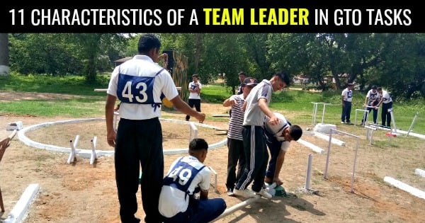 11 CHARACTERISTICS OF A TEAM LEADER IN GTO TASKS