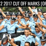 AFCAT 2 2017 CUT OFF MARKS [OFFICIAL]