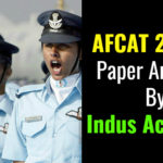 AFCAT 2 2017 Paper Analysis By Indus Academy