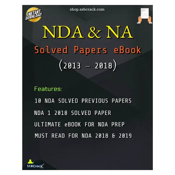 NDA Previous Year Solved Papers eBook