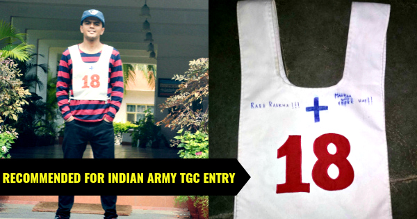 RECOMMENDED FOR INDIAN ARMY TGC ENTRY
