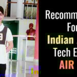 Recommended For Indian Army Tech Entry AIR -1