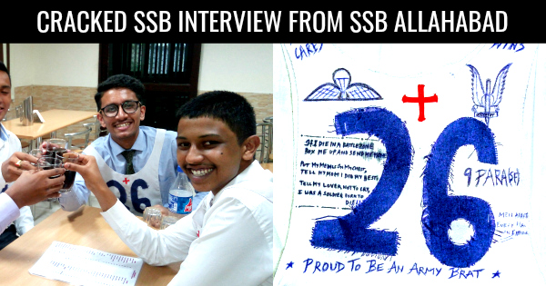 CRACKED SSB INTERVIEW FROM SSB ALLAHABAD