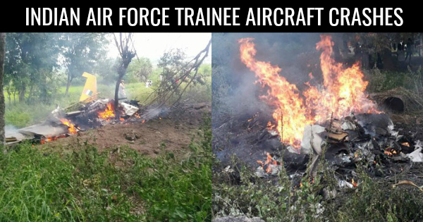 INDIAN AIR FORCE TRAINEE AIRCRAFT CRASHES