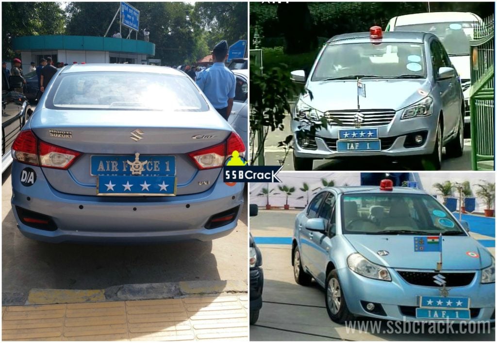 Indian airforce chief cars