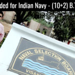 Recommended for Indian Navy 102 B.Tech . Entry