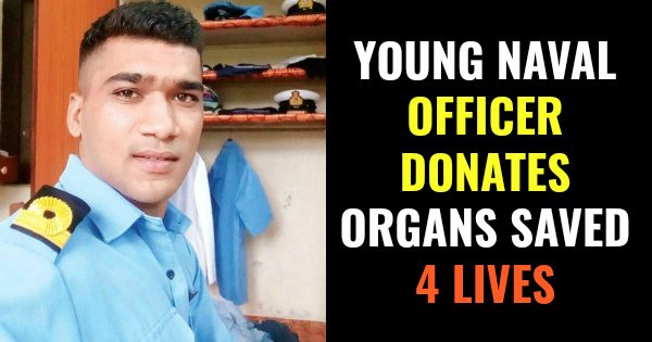 YOUNG NAVAL OFFICER DONATES ORGANS SAVED 4 LIVES