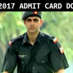 CDS admit card