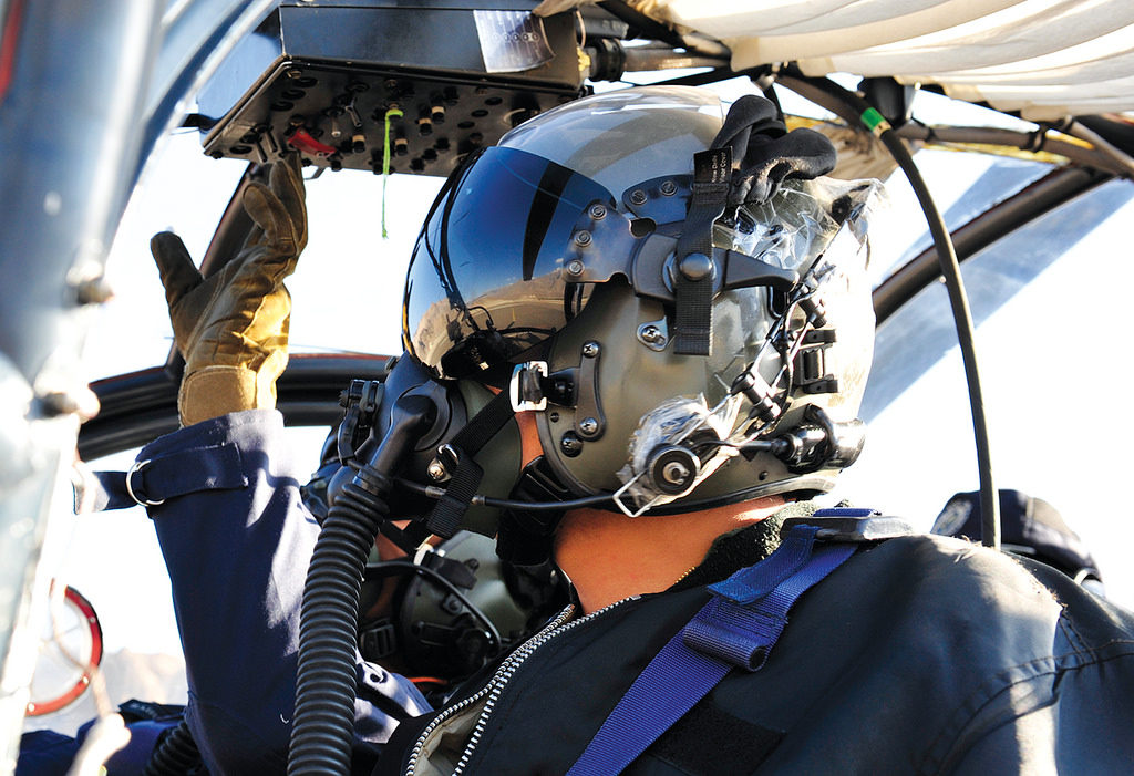 Helicopter Pilot at Leh