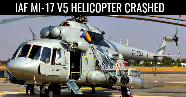 IAF MI-17 V5 HELICOPTER CRASHED