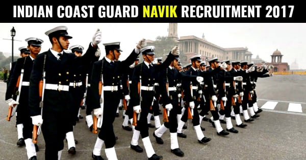 INDIAN COAST GUARD NAVIK RECRUITMENT 2017