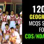 1200+ GEOGRAPHY MCQS SOLVED FOR CDSNDAAFCAT