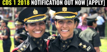 CDS 1 2018 NOTIFICATION OUT NOW [APPLY]
