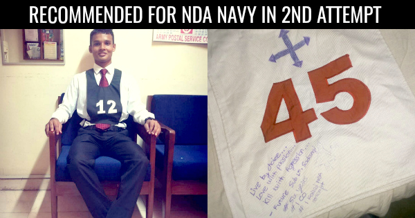 RECOMMENDED FOR NDA NAVY IN 2ND ATTEMPT
