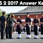 cds 2 2017 answer keys