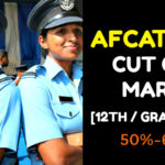 AFCAT 2018 CUT OFF MARKS