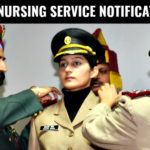 MILITARY NURSING SERVICE NOTIFICATION 2018