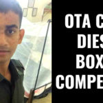 OTA CADET DIES IN BOXING COMPETITION