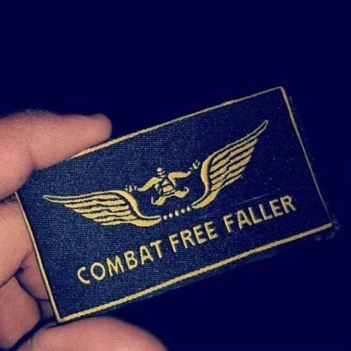 Combat Freefaller Badge