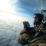 HALO jumper in action